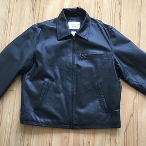 Covington Large Mid-Heavyweight Leather Jacket